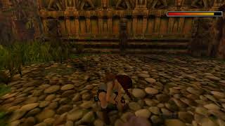 Tomb Raider 3 Remastered  Pick up medipack before monkey grabs it Jungle level [upl. by Lalib483]