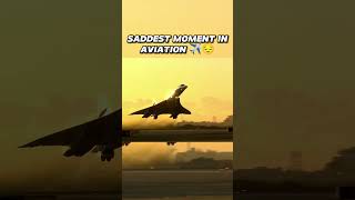 Last Concorde Flight 😟✈️  Saddest Moment In Aviation Part06 aviation avgeeks concorde airline [upl. by Filmore]