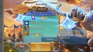 Lords Mobile new update Astralite Update the End for traps [upl. by Utham]