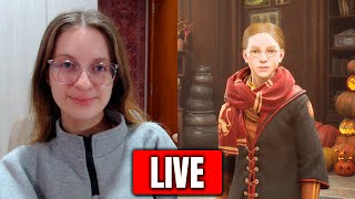 LIVE continuando Hogwarts Legacy Primeira vez no PC novo 😳 [upl. by Acebber]