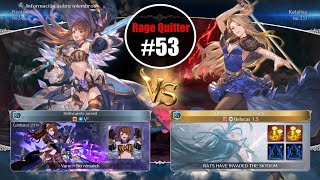 RAGE QUITTER 53  Ranked Match  Granblue Fantasy Versus Rising [upl. by Nirtak803]