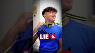 Morgz SHOCK COLLAR Lie Detector Test⚡ shorts [upl. by Enitsirk347]