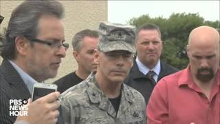 Authorities update Lackland Air Force Base shooting information [upl. by Madella]