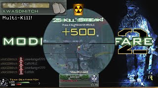 quotHe is hackingquot INSANE Modern Warfare 2 Sniping Nuke [upl. by Nadnarb66]