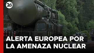 ITALIA  Alerta europea por la amenaza nuclear rusa [upl. by Nainatrad865]