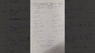 Babsc 2nd year higher calculus limit Exercise Ia complete solution [upl. by Elamef]