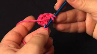 How to Crochet Double Crochet dc [upl. by Junius]