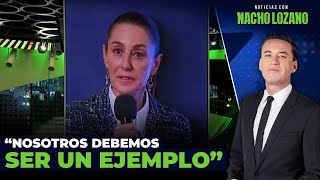 Claudia Sheinbaum reparte los “estatequietos” los coscorrones los “aquí no”  Nacho Lozano [upl. by Ulick]