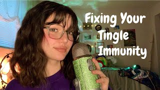 ASMR  Fixing Your Tingle Immunity Fast amp Aggressive Triggers Mouth Sounds Mic Triggers and More [upl. by Balch]