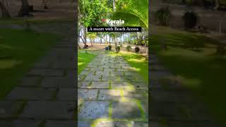 Kerala  a resort with beach access [upl. by Judus]