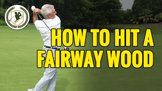 HOW TO HIT A FAIRWAY WOOD OFF THE GROUND [upl. by Cindi]