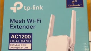 Setup Tplink AC1200 WiFi Extender [upl. by Gwyneth593]