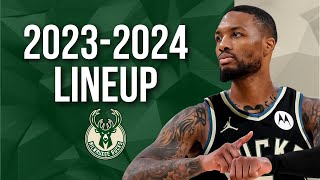 Milwaukee Bucks NEW amp UPDATED OFFICIAL ROSTER 20232024 [upl. by Lekram129]