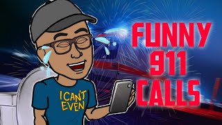 FUNNY 911 CALLS COMPILATION [upl. by Kyred]