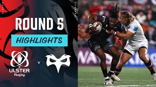 Ulster v Ospreys  Highlights  Round 5  URC 202425 [upl. by Elisha759]