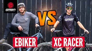 Can A Cross Country Racer Beat An eBike Rider [upl. by Uriah825]