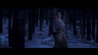 Rey vs Kylo Ren  O despertar da Força Star Wars 7 [upl. by Jo-Ann]