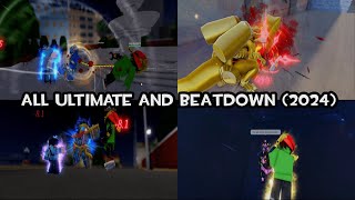 YBA ALL ULTIMATE AND BEATDOWN 2024 [upl. by Christi553]