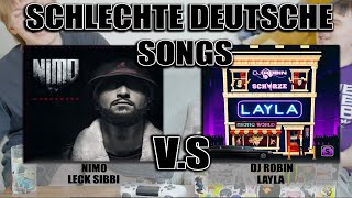 DIE SCHLECHTESTEN DEUTSCHEN SONGS BRACKET mit Kringeh [upl. by Rosco]