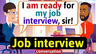 Job interview in English Practice English Conversation Improve English Speaking Skills Everyday [upl. by Eulalee474]