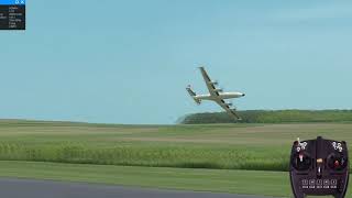 RealFlight Lockheed Constellation Demo [upl. by Ahsiyt]