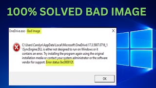 ✅How to Fix the Bad Image 0xc000012f Error in Windows 101178 [upl. by Shea470]