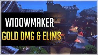 Overwatch Kephrii  Widowmaker  Gold Damage amp Elims [upl. by Enom]