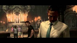 Resident Evil 6 all cutscenes  Tall Oaks Cathedral Leon and Helena [upl. by Herwick]