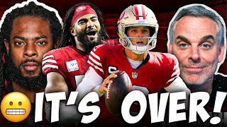 Why Sherman amp Cowherd Say The 49ers Should Be Panicking  This ISNT Good [upl. by Sinegra]