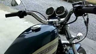 2004 Harley Davidson Sportster 1200R Thunderheader Exhaust [upl. by Legin430]