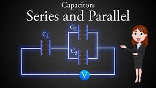 Series and Parallel Grouping of Capacitors  animated hindi explanation  12th class Physics [upl. by Shanney120]