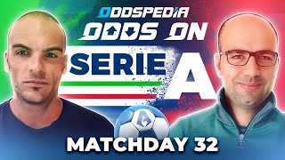 Odds On Serie A Predictions 202324 Matchday 32  Best Football Betting Tips amp Picks [upl. by Butta428]