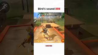 🥹Birds sound 2018 miss u 🥹ffshorts ffviral ffindia fyp subscribe [upl. by Maillij]