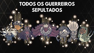 Como encontrar TODOS os Guerreiros Sepultados  Hollow Knight 112 [upl. by Navoj59]