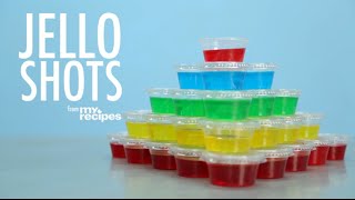 How to Make Vodka Jello Shots  MyRecipes [upl. by Jodee596]