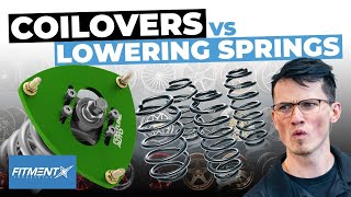 Should You Run Coilovers or Lowering Springs [upl. by Atikehs]