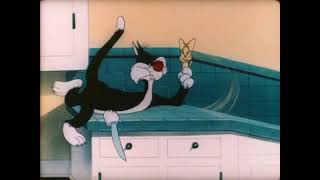 Classic Cartoon Sylvester in Catch as Cats Can [upl. by Sivle901]