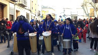 Batucada en Castalla carnaval infantil 2019 Batugall [upl. by Drarej]