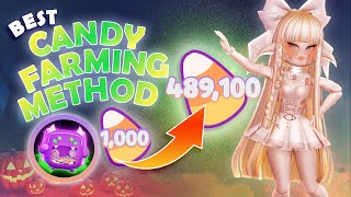 The BEST CANDY Farming Routine In Royale High 🎃 Royalloween Candy Farming Routine Tips [upl. by Eugenia812]