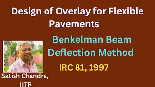 highways Design of overlay by Benkelman Beam Deflection Data as per IRC81 1997 [upl. by Canfield]