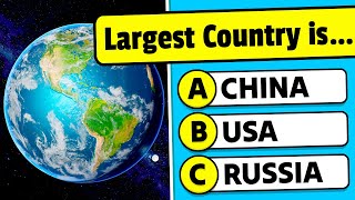 How Good is Your Geography Knowledge 🌎🧠🤔 Geography General Knowledge Trivia Quiz [upl. by Lewiss768]