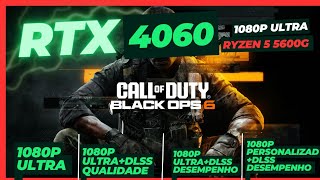 CALL OF DUTY BLACK OPS 6 — RTX 4060  Ryzen 5 5600G TEST FPS QUALIDADE [upl. by Riamu]