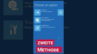 Wie Sie den Windows 10 8 und 7Bootloader wiederherstellen shorts short shortvideo [upl. by Pubilis765]