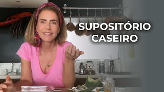 SUPOSITÓRIO CASEIRO para fissuras e ressecamento [upl. by Ttreve]