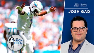 “A Reason for Hope” – Dolphins Fan Josh Gad Talks Tua Tyreek amp Mike McDaniel  The Rich Eisen Show [upl. by Oznole]