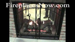 Monessen SeeThru Direct Vent Fireplace Model KSTDV500 by Monessen [upl. by Holloway]