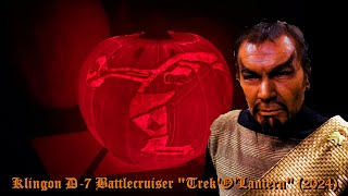 Klingon D7 Battle Cruiser quotTREKOLANTERNquot 2024 [upl. by Patt]