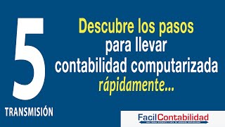 Cómo llevar contabilidad computarizada [upl. by Ardnahcal]