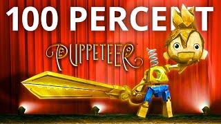 Puppeteer 100 Walkthrough ✂️💯 All Collectibles amp Platinum Trophy [upl. by Heyward]