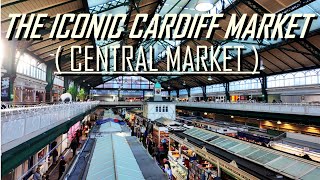 Walking inside Cardiff Market  Cardiff Central Market  2024 [upl. by Jaeger]